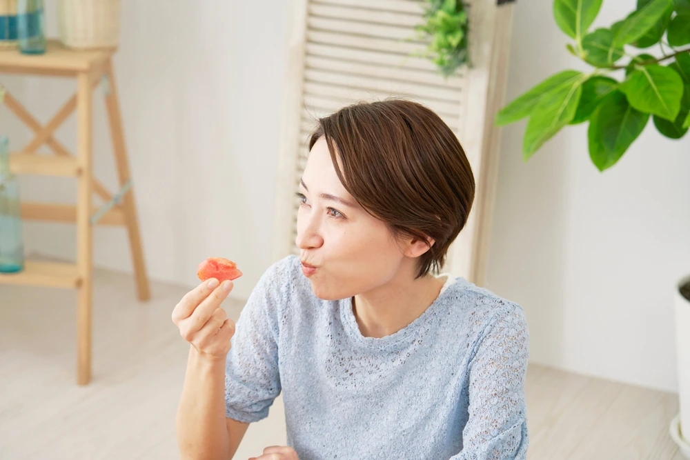 トマトの効果的な食べ方について解説するブログで