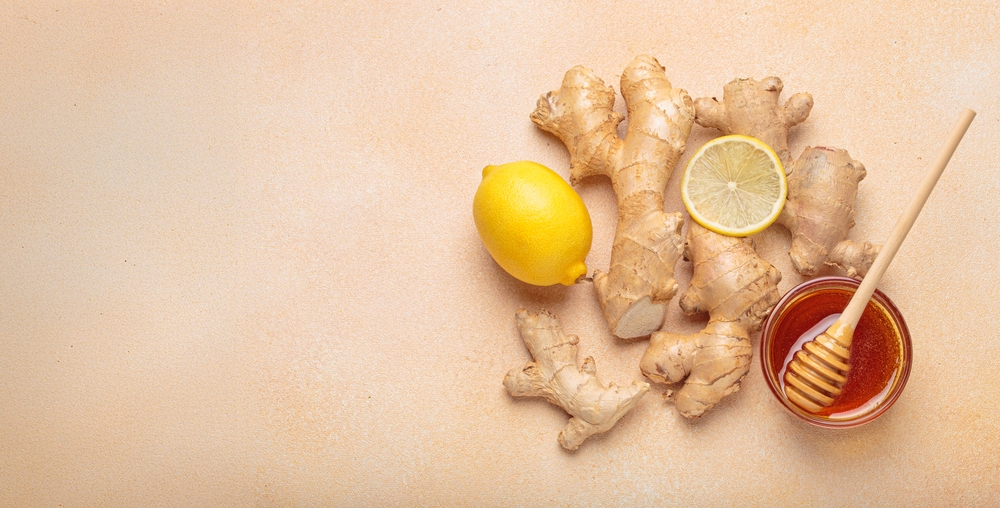体質改善に役立つ生姜の主な効能について解説している画像