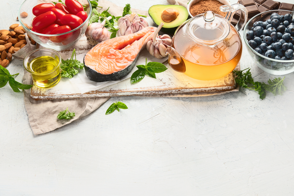 アンチエイジングに効果が期待できる食べ物をランキング形式で紹介している画像